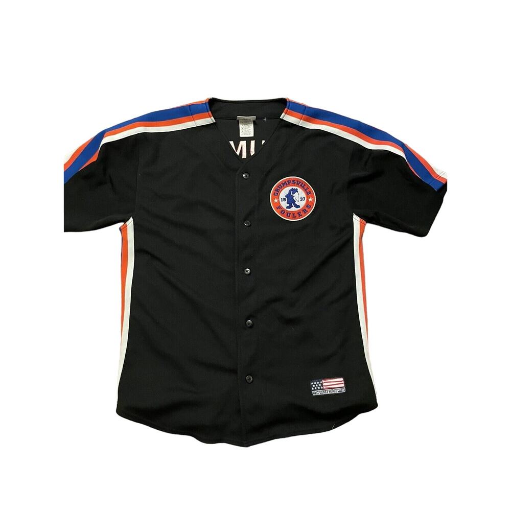 Disney Black Jersey with Blue, Orange & White Trim